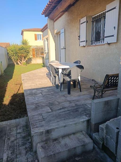 Belle Villa De 90M2 Au Calme Avec Jardin Et Parking A 10 Mn De La Mer En Voiture Фос-сюр-Мер Экстерьер фото